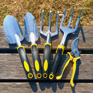 园艺小铲子种花锄草工具松土耙子阳台种菜家用盆栽花养花多肉套装