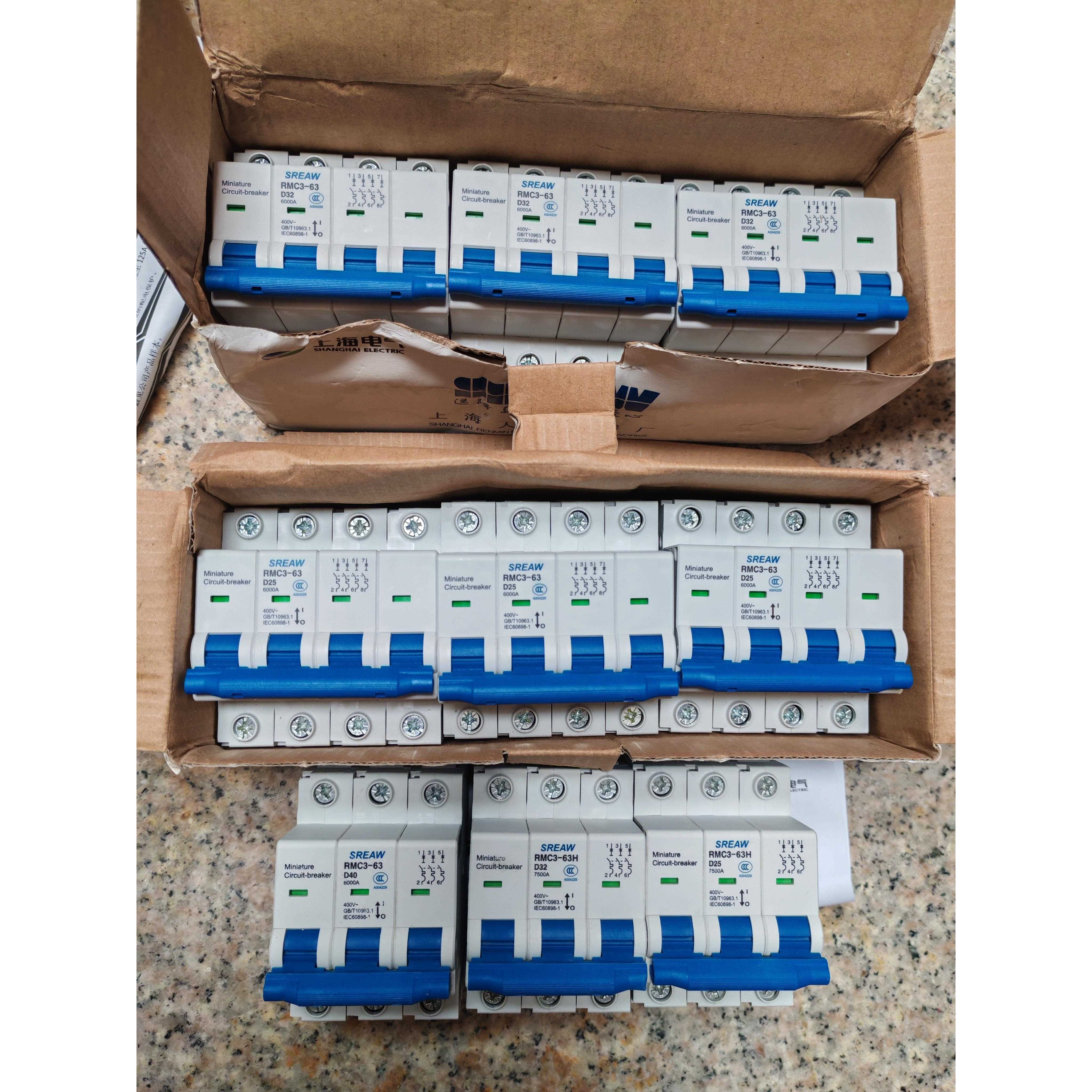 议价上海人民电器RMC3-63系列空气开关,多种规格现货,有D2