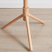 实木落地卧室挂衣架家用挂衣杆房间挂衣服架子挂架衣帽架配件榉木