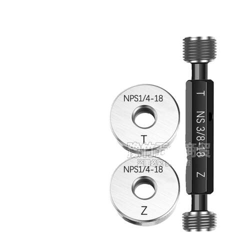 新款NPS螺纹塞规 NPS环规牙规通止规NPS1/8 NPS1/2 1/4 1-11.5 1