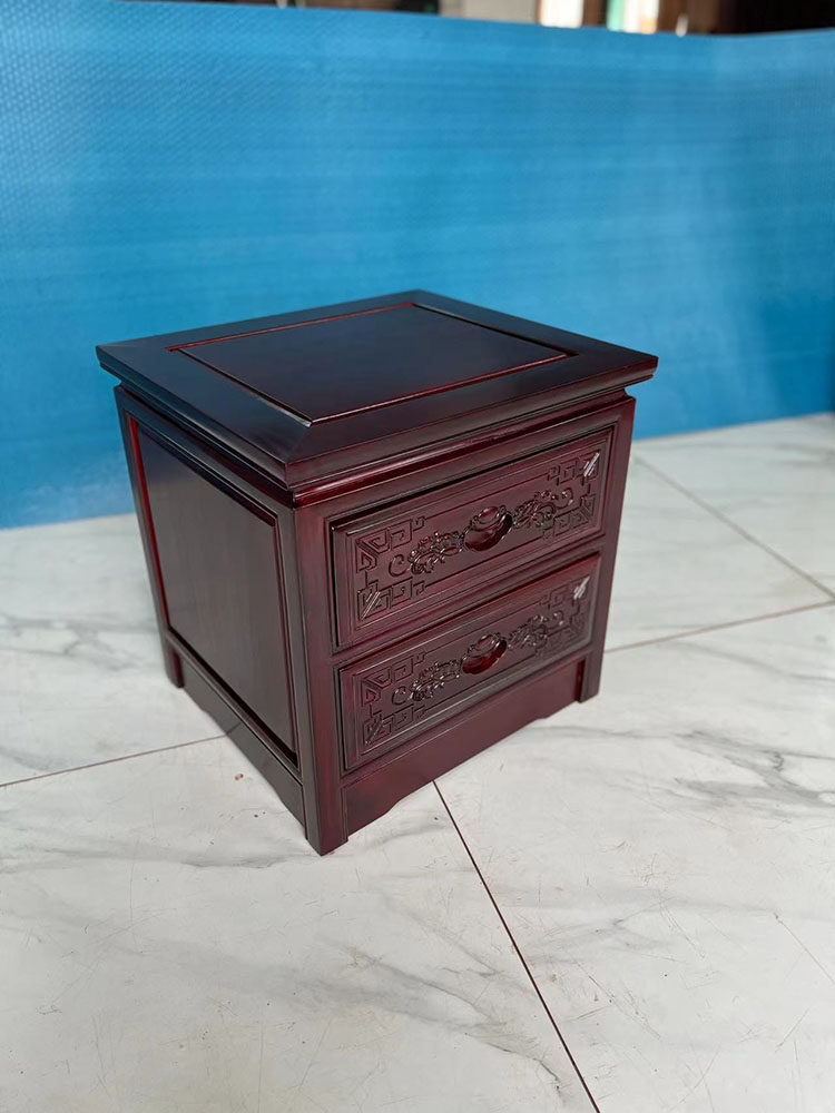 红木床头柜酸枝木卧室简约小柜子小型床尾收纳柜家用储物床边柜