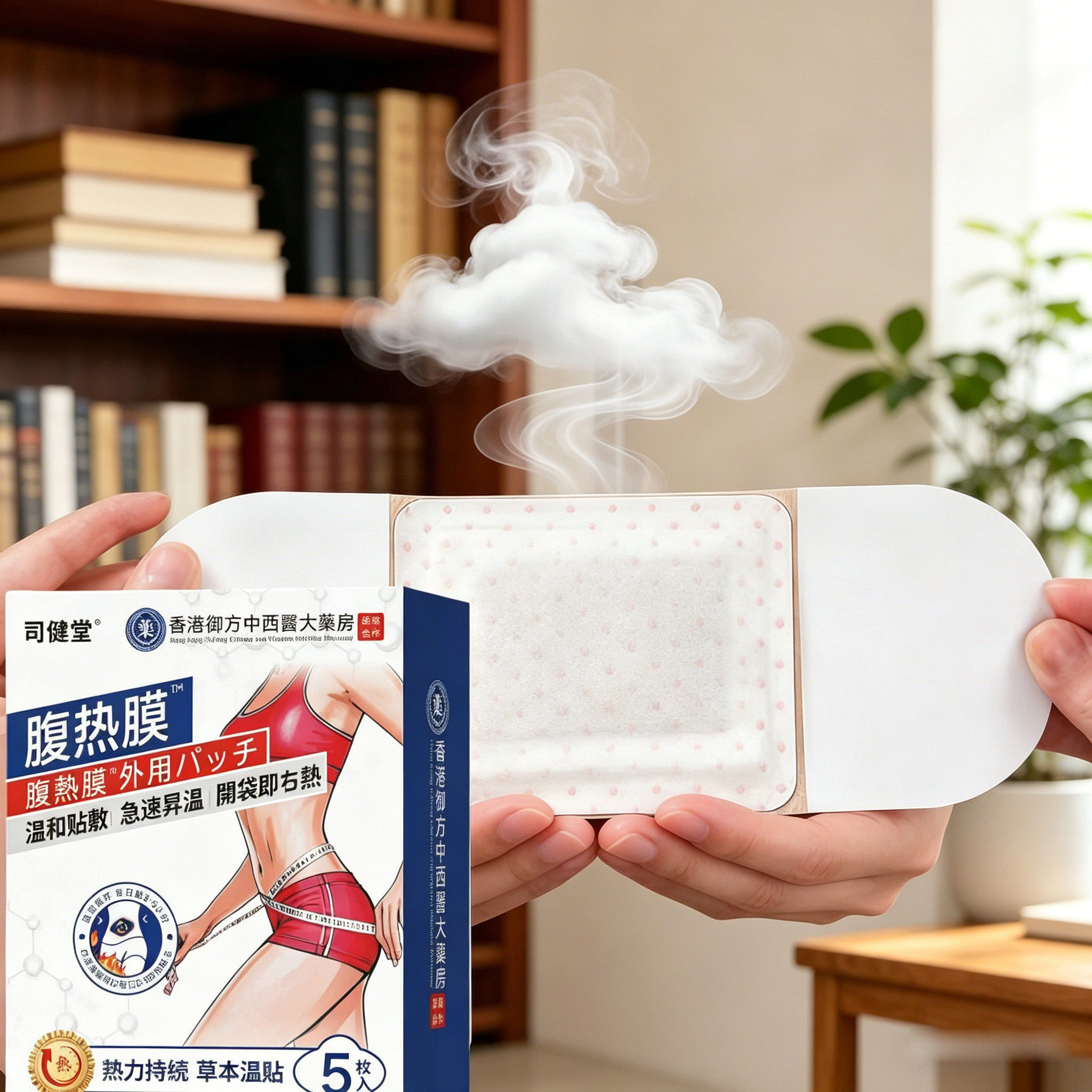 【24小时发货】古法腹热膜今年很火睡前逆袭 男女通用 先用后付款