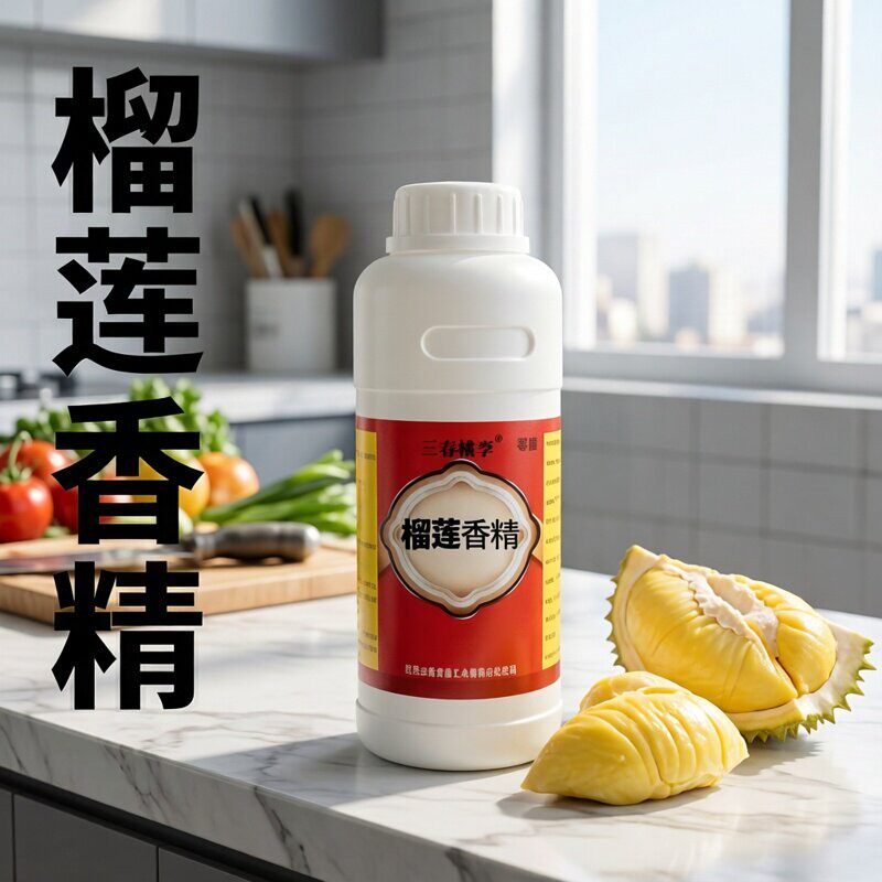 榴莲香精液体香精饮料烘焙奶茶水溶性榴莲臭甜味食用香精增香剂