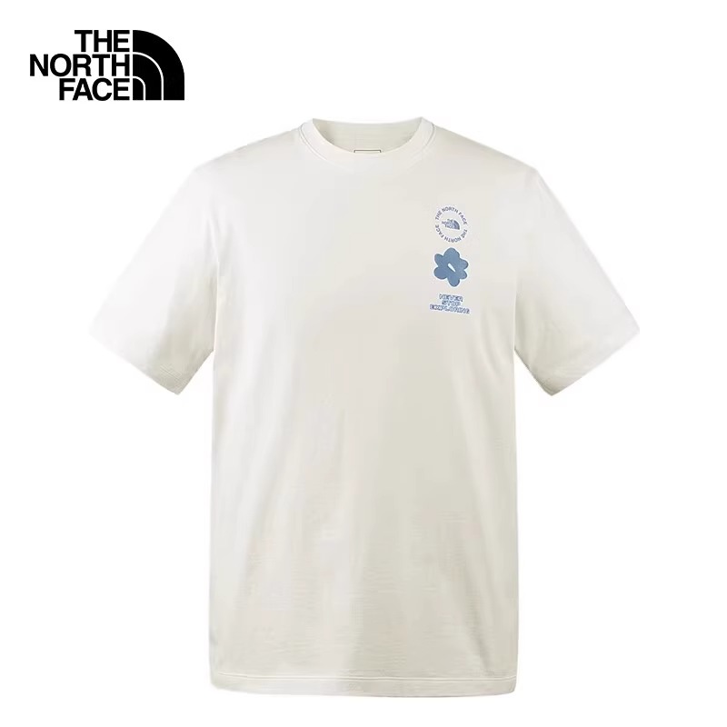 北面户外休闲透气短袖T恤