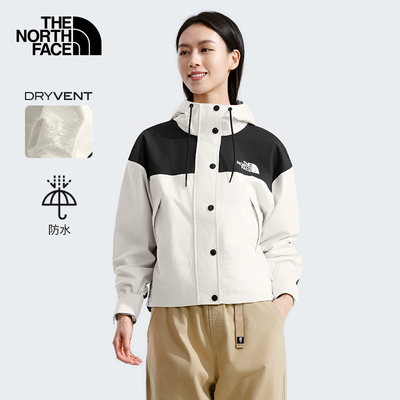 TheNorthFace北面短款冲锋衣女户防风外防泼水休闲新款外套|8DGK