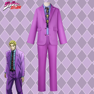 JOJO的奇妙冒险不灭钻石cos服吉良吉影cosplay动漫角色扮演服套装