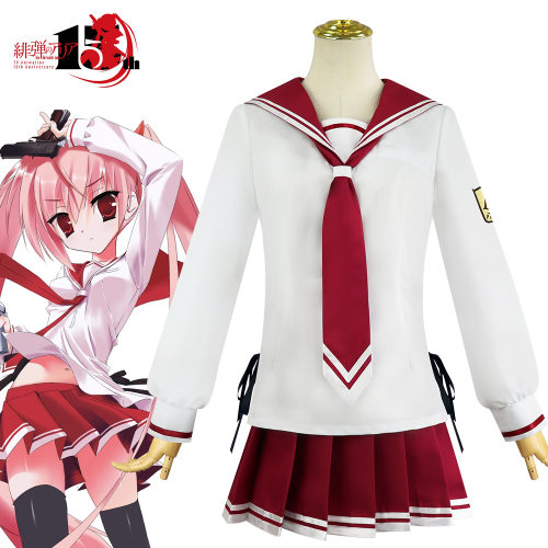 绯弹的亚里亚AAcos神崎亚里亚星伽白雪雷姬角色cosplay水手服套装