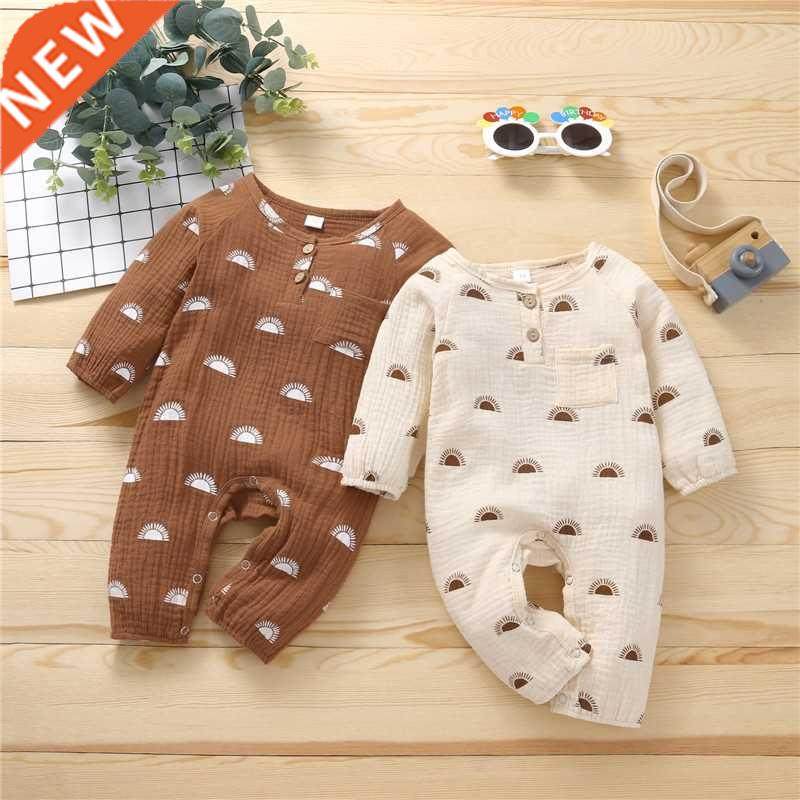 Baby Boys Girls Autumn Rompers Toddler Newborn Infant Boys S