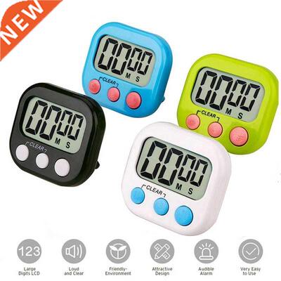 Multifunctionl Mgnetic Digitl Kitchen Timer Clock Loud l