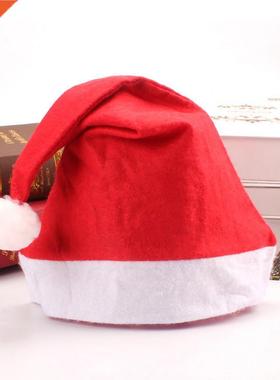 5Pcs Portable Chrimas Hat Eye-catching Non Woven Fabric Ad