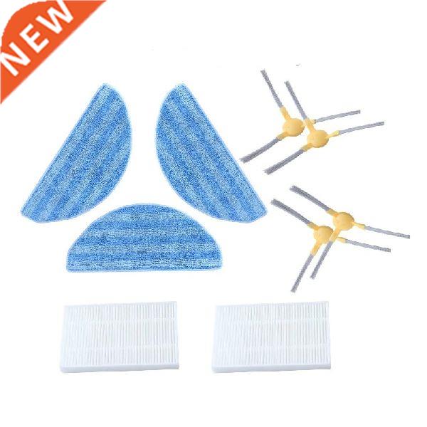 Robot Vacuum Cleaner HEPA Filter Side Brush Mop Cloth for