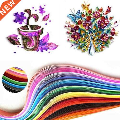180 Strips 36 Mixed Color Paper Quilling Rolling Tool 3 Size