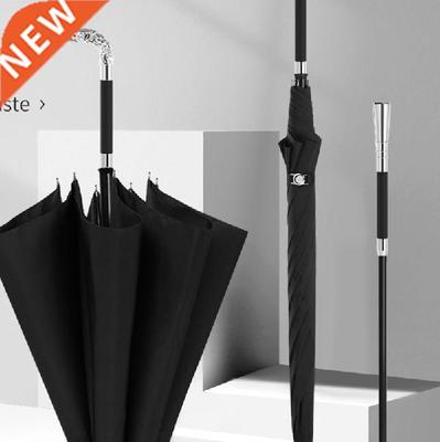 Luxury Long Handle Katana Kids Umbrellas Black Self Strong