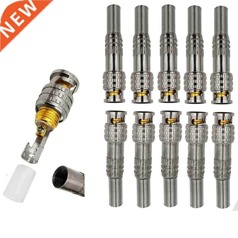 2pcs/5pcs/10pcs BNC JR-B25 Male Solderless BNC Connector for