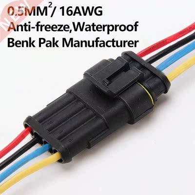 4P Auto wire connector 4 Way auto connector Male & Femal
