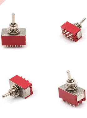 Nouveau 6A/125VAC 2A/250VAC 12 broches 4PDT ON/ON 2 position