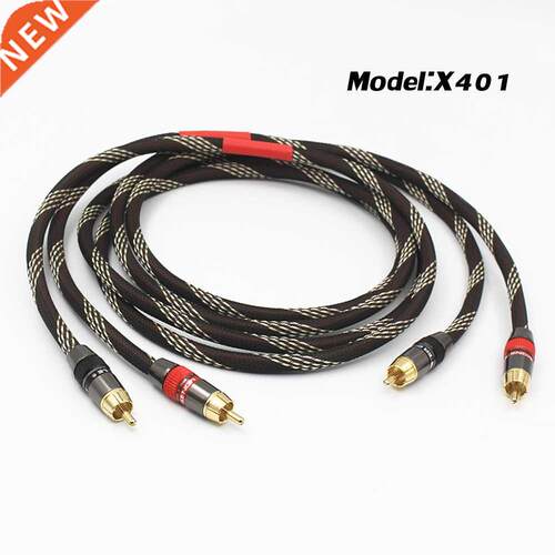 High Quality Audio RCA Cable,OFC Copper Plated Silver Cable,