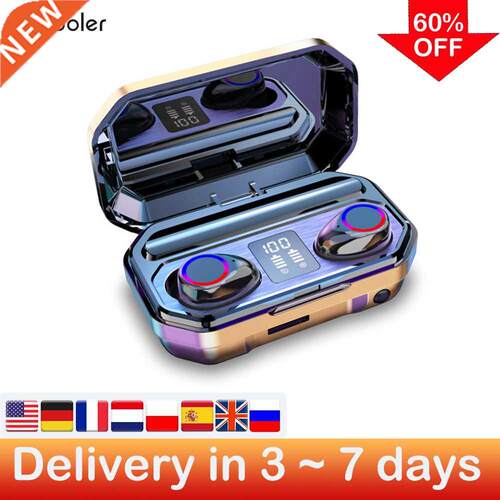 Fast Delivery! M12 TWS Wireless Headphones BT5.0 Mini Smar