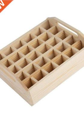 Wooden Essential Oil Organizer, Holds 30 Bottles 94PF