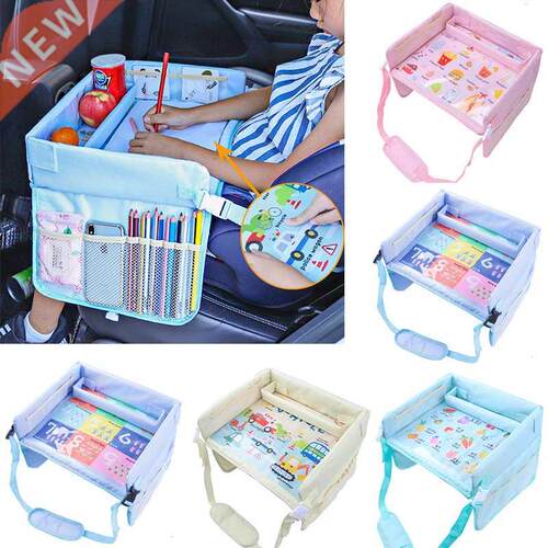 Car Seat Travel Tray Safety Seat Play Table Organizer Storag