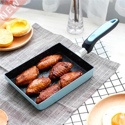 Casserole antiadhésive sans fumée en acier inoxydable crê