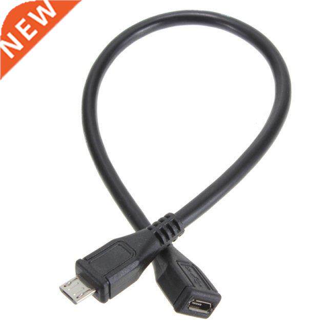 High Quality M/F For Micro USB 2.0 Type B Male To Female Ext