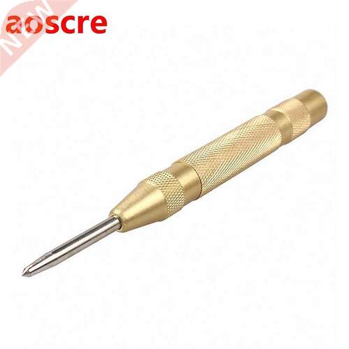 New 5'' Automatic Center Pin Punch Spring Loaded Marking Sta