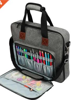 Portable Knitting Bag Wool Crochet Hooks Thread Yarn Storage