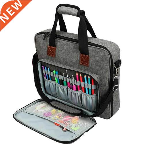 Portable Knitting Bag Wool Crochet Hooks Thread Yarn Storage