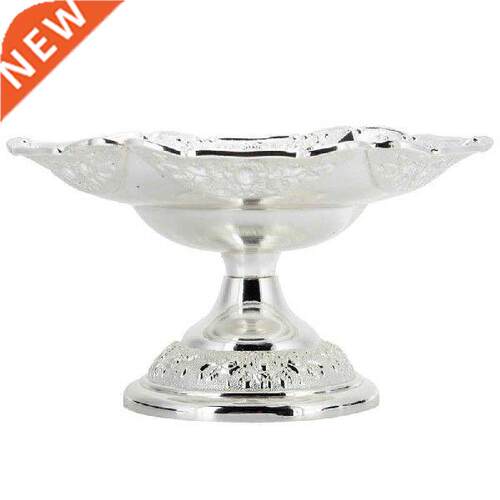 Metal garden decoration Fruit Snack Plates Dish Serving