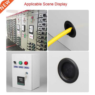 10/20/50pcs Blnking Blind Rubber Wiring Grommets Hole Plug