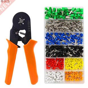 2AWG to 10AWG Self Adjusting Ratcheting Ferrule Crimper Pli