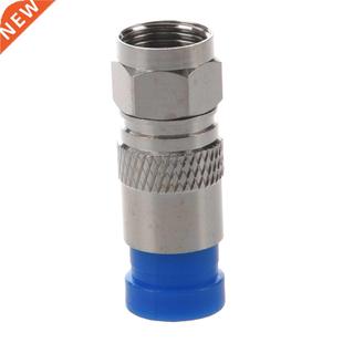 2 Pcs RG6 Coax Coaxial Compression F Connector Fitting