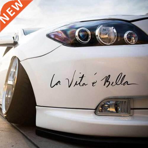 La Vita e bella Beautiful Life New Cool Style Car Sticker Vi
