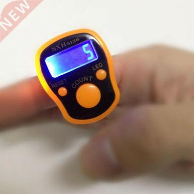Useful Mini Digit LCD Electronic Digital Golf Finger Hand Ri