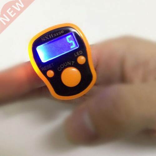 Useful Mini Digit LCD Electronic Digital Golf Finger Hand Ri