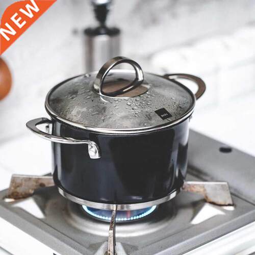 Enamel big pot ear stainless steel stew soup steamer stock