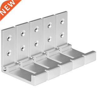 5 PCS Fdable Wall Hook, Invisible Fding Aluminum Wall