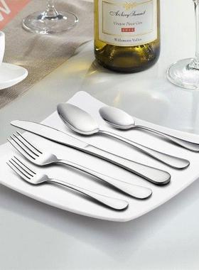 5 pcs Five-piece Cutlery Set Stainless Steel Kitchen