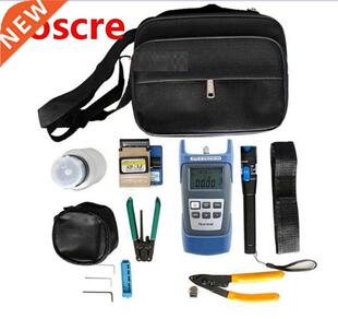 12pcs/Set FTTH Fiber Optic Tool Kit with Fiber Cleaver -70~+