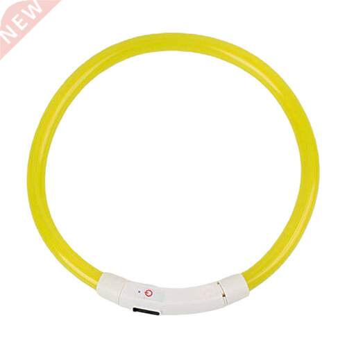 Hot Newest Dog Collar USB Rechargeable Light-emitting Pet