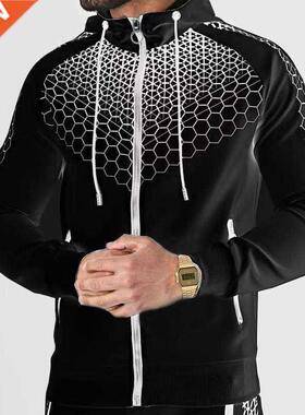 Men's Spring And Autumn High-quality Fashion 3d Sportswear S