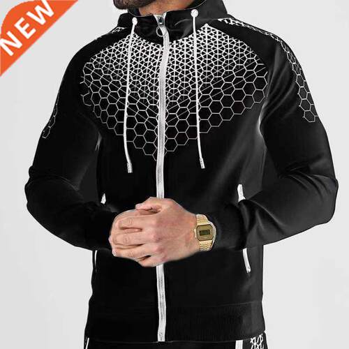 Men's Spring And Autumn High-quality Fashion 3d Sportswear S