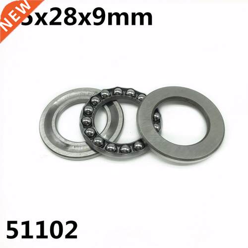 10Pcs 51102 15x28x9mm Axial Thrust Ball Bearings 8102 High q