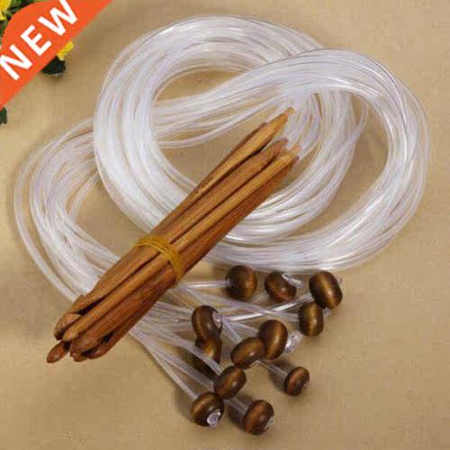 12PCS Different Sizes/Set Tunisian Cbonized Bamboo Needle