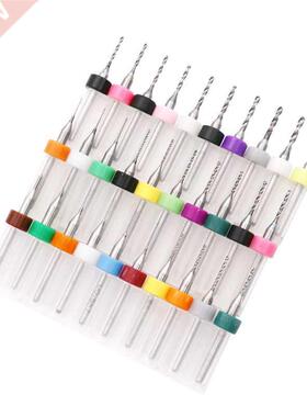 10pcs Carbide Micro Drill Bits Mini CNC Drilling Bit Set Pri