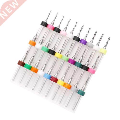 10pcs Carbide Micro Drill Bits Mini CNC Drilling Bit Set Pri