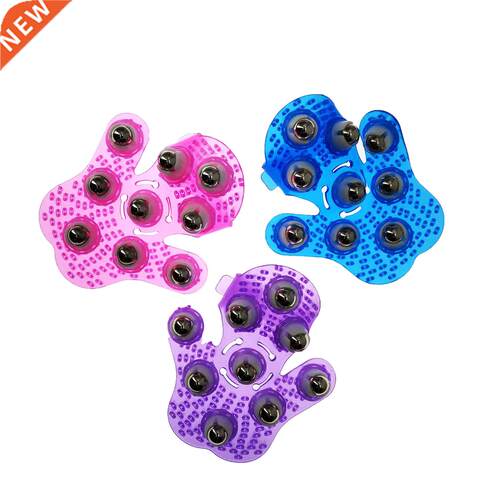Roller Ball Body Massage Glove Muscle Pain Relief Relax Anti