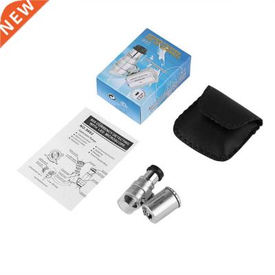 60X Currency Detecting Microscope Handheld Money Tester Mag