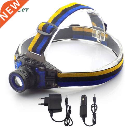 Powerful Q5 Led Headlamp Zoomable Focus Headlight Frontale L